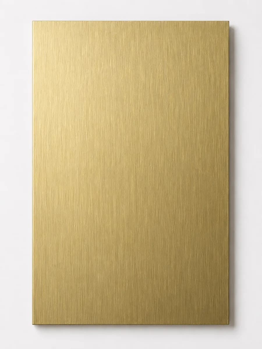 Tablero Metálico Premium RAGIZA — Oro Cepillado